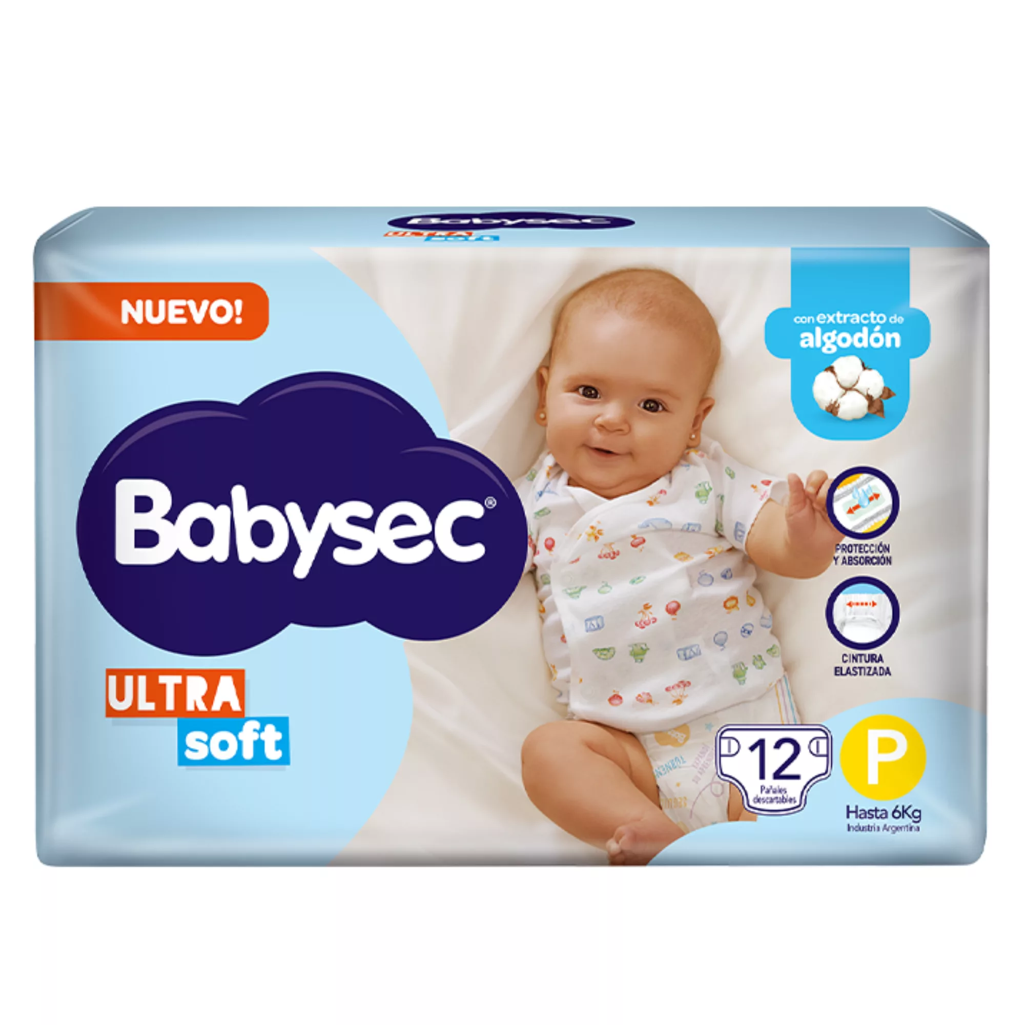 BabySec Ultra Soft P x 12