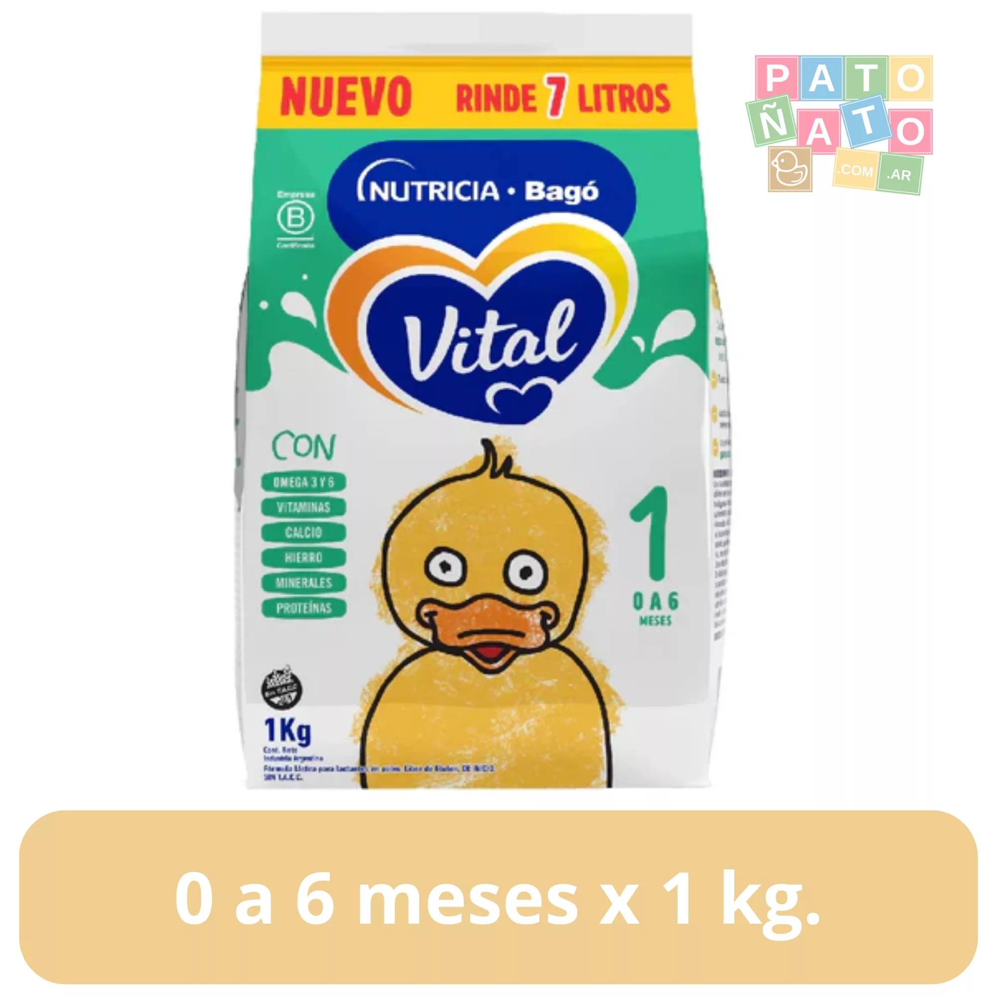 Vital 1 x 1 kg.