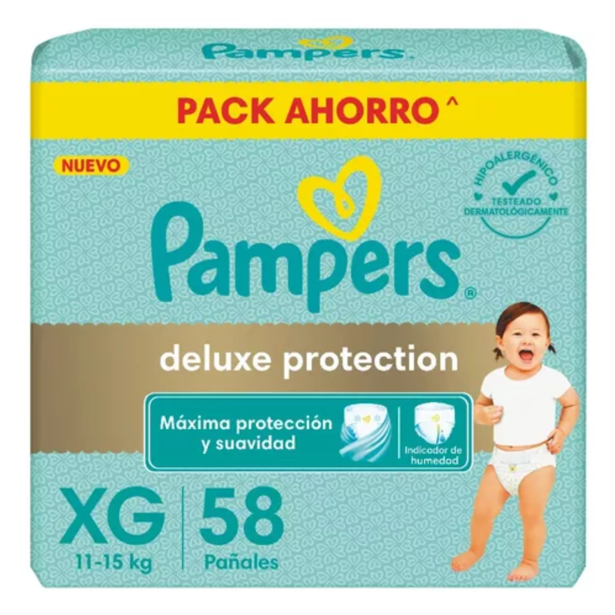 Pampers Deluxe Protection XG x 58